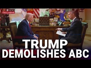 Donald Trump destroys fake news ABC host in his most explosive interview yet