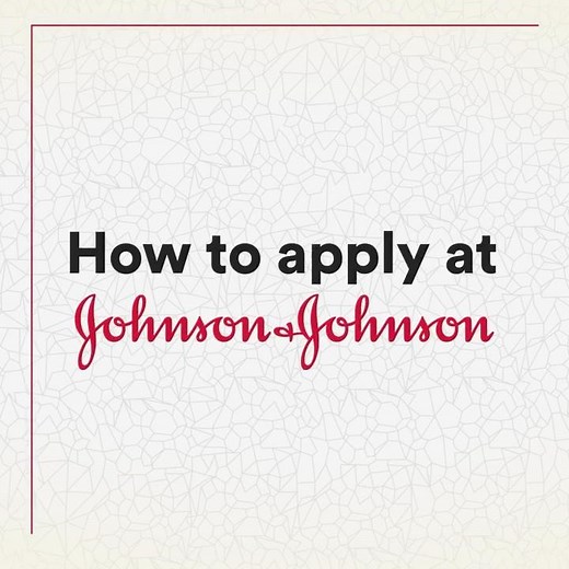 How to apply at Johnson & Johnson