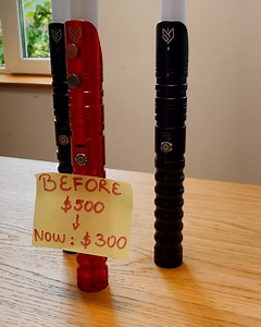 Buy 1 Xenopixel and get 2 Ultimate lightsabers FREE. Less than 20 bundles available. Just $300 now. | Saber Masters
