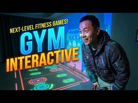 Gym Interactive System | Interactive Exercise Games & Projection Room for Next-Level Fitness