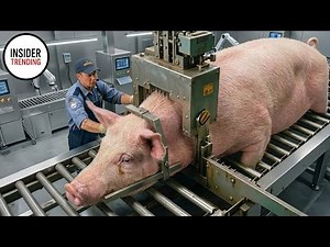 Inside A Pig Slaughter Factory | How Pigs Are Turned Into Sausages