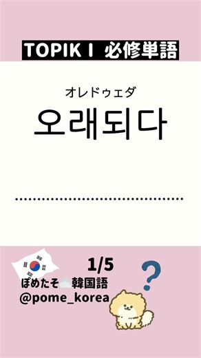 TOPIK1 必修単語クイズ #韓国語勉強 #ハングル #topik #topik1 #韓国 #韓国語 #韓国旅行