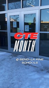 February is CTE Month, and we're giving you a tour of just a handful of the district's many Career Technical Education programs that serve more than 1,600 high school students each year. Next stop is Bend Senior High's automotive program! 🚗 From basic car maintenance to electrical vehicles and mechanical systems, Mark Paul's auto classes empower students to car for their own vehicles and create a pathway after high school. We will continue to celebrate #CTEMonth with visits to our other high sc