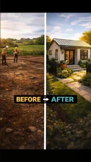 Small Modern House Build | Complete Construction From Start to Finish