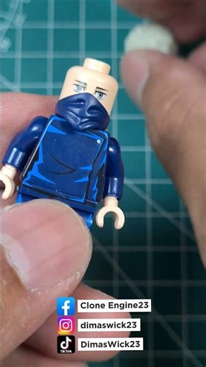 $0.15 Lego Toge Inumaki - Jujutsu Kaisen - Unofficial Cheap minifigures #shorts #anime