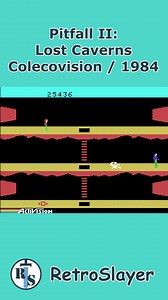 Pitfall II: Lost Caverns on ColecoVision delivers classic exploration. Dodge bats, leap lakes, and chase treasure in a timeless quest. #PitfallIILostCaverns #ColecoVision #RetroGaming | Retro Slayer
