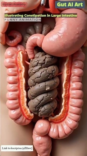 A Demonstration of Constipation | Gut AI Illustrator
