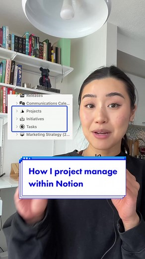 Notion Project and Task Manager | Database Organization for Work