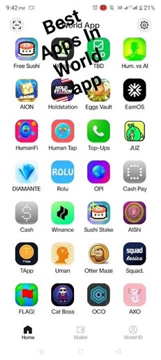 #WorldApp BEST APP THAT YOU CAN EARN MORE COINS