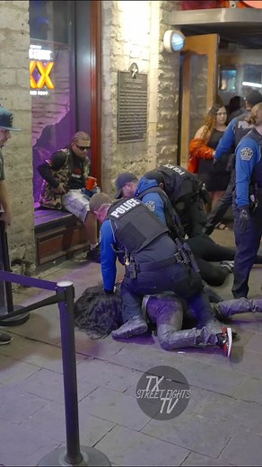 6th Street Austin TX - Wild & Crazy Street Fights 2024