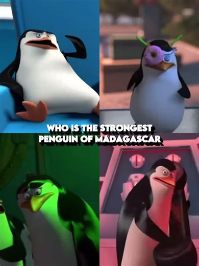 Who is the Strongest Penguin of Madagascar? Skipper vs Private vs Kowalski vs Rico