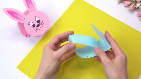 Step-by-Step Easy Paper Rabbit Craft | Perfect Paper Craft Ideas for Kids & Adults
