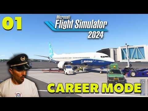 Flight Sim 24 Career Mode LIVE | From Rookie to Airline Captain