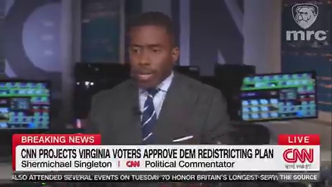 CNN's @MrShermichael Singleton on Democrats winning the Virginia gerrymandering vote: "I mean, look, I'm not happy about this. What we're seeing is the gradual destruction of institutions in our country. So, what happens when you create an atmosphere and an environment where compromise no longer exists? Yeah, maybe this is good for Democrats today, but. But is it good for the long run? Probably not. For four years, there was an argument from my friends on the other side about democracy, our demo