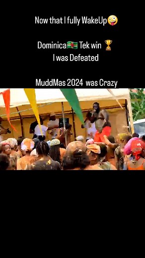 Now that I fully WakeUp🤪 Dominica🇩🇲 Tek win 🏆 I was Defeated MuddMas 2024 was Crazy | MnM Music Group