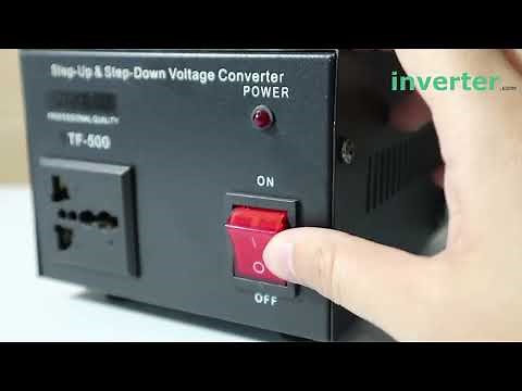 500W Step up/Stepdown Transformer | Voltage Converter 110V to 220V