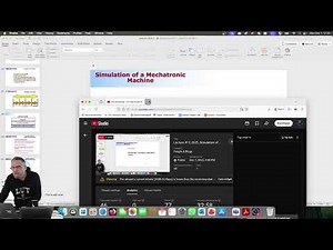 Lecture #12 2025, Simulation of a Mechatronic Machine Live Stream