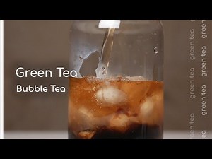Green Tea Bubble Tea