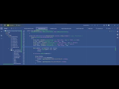 [RU/ENG] Programming on JAVA (Continue Filmoteka Project)
