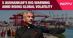 S Jaishankar Warns Of Supply Chain, Trade, Energy, Finance Risks Amid Rising Global Volatility
