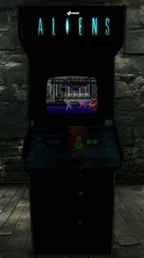 Can You Beat the Xenomorph Swarm? 1990 Aliens Arcade #arcade #retrogaming #shorts