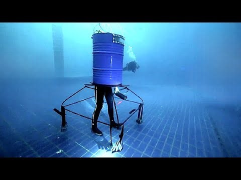 We Made And Tested a Homemade Diving Bell