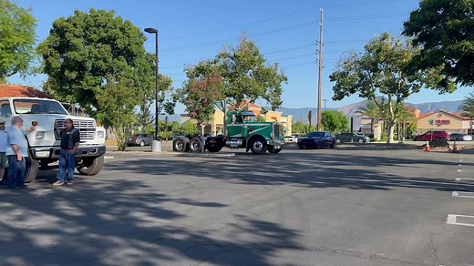 Dalton Trucking 1964 Peterbilt Truck Tour filmed in SoCal in September 2023 | Miss Flatbed Red