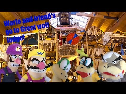 Wario and Friends go to Great Wolf Lodge! - Super Mario Richie