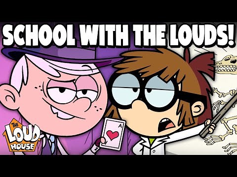 A WHOLE Day with The Loud Family at School! 🎒🚌 | The Loud House