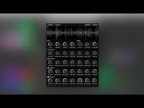 Emergence granular plugin demo #02 (VST3/AU)