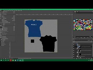 Skater XL Custom T-Shirt Gimp Tutorial