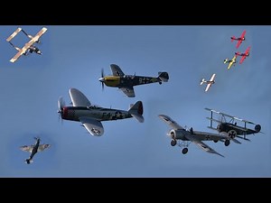 Oldtimer Fliegertreffen Hahnweide 2019 - Sunday Show