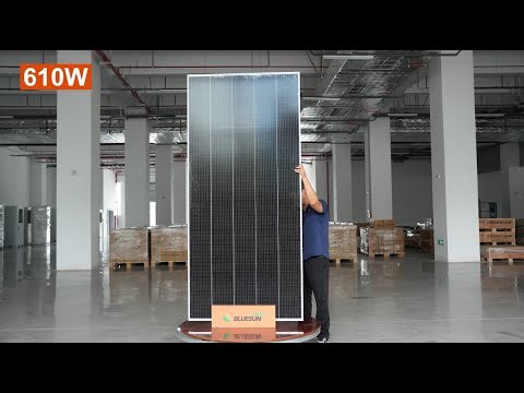 Bluesun 610W Shingled Solar Panel