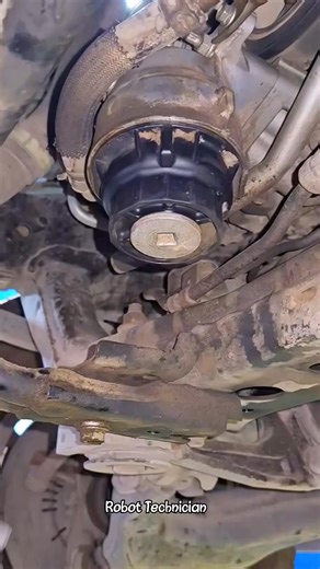 12K views · 41 reactions | Toyota Prado oil filter changing trick #fypシ゚ #brakesystem #car #mechanic #garage #brakefluid | Robot Technician | Facebook