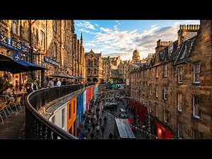 Scotland 🏴󠁧󠁢󠁳󠁣󠁴󠁿 One Hour In Edinburgh: Walking The Royal Mile & Old Town | 4K