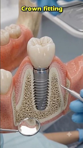 Bone Graft Before Dental Implant 🦷| Amazing 3D Jawbone Restoration Animation #short
