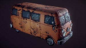 VW Bus - 3D model by amt16