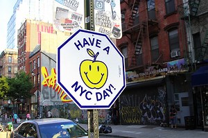 burn & broad turn new york city street signs into whimsical public art
