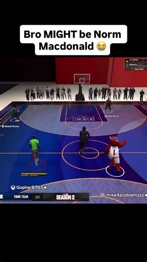 83K views · 831 reactions | Bro MIGHT be Norm Macdonald #goodgriefs #nba #norm #normmacdonald #2k #troll | GoodGriefs | Facebook