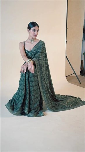 How to drape saree for photoshoots| #sareedraping #saree #photoshoot