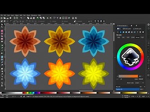 How to Draw in Inkscape • Draw Flowers • Inkscape Tutorial