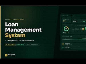 Loan Management System for Kenyan SACCOs & Microfinance | Lendpoint V2 Demo