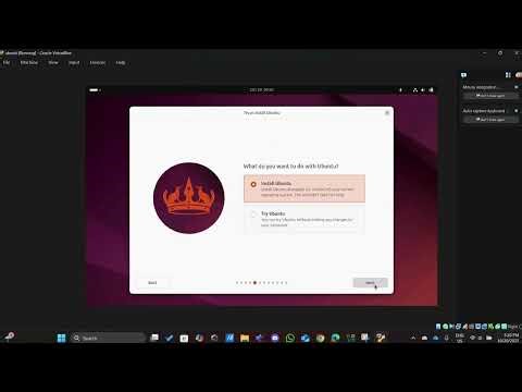 How to download Linux in Virtual Box using USB Drive and 2 useful Window feature