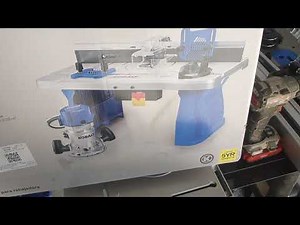 Mounting a Kobalt table router on a Delta table saw