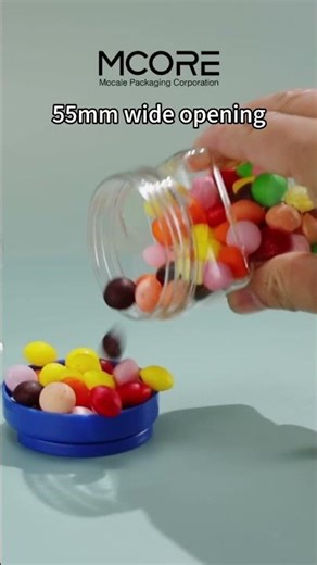 Snack Food Plastic Container with Handle Lid