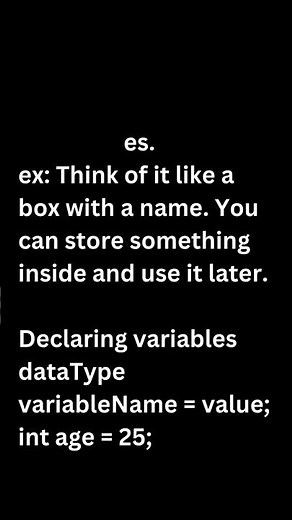 Variables in Java Explained