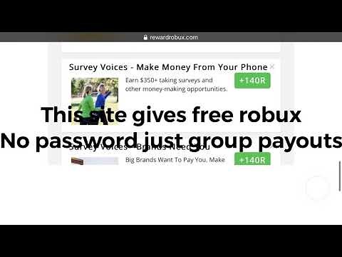 Free robux site! (Legit) rewardrobux.com | earn at least 100 a day!