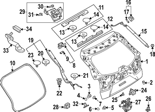 Lift-Gate Lift Support
