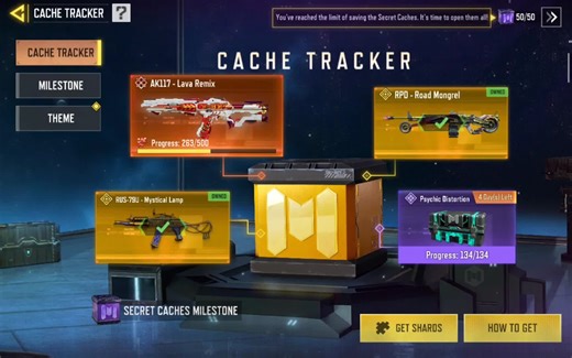 How to Open 50 Secret Cache in COD Mobile