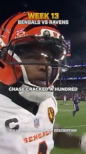 Bengals vs Ravens Week 13 Highlights #nfl #shorts